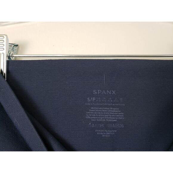 (M5) Spanx Seamless Womens Leggings Size Small Navy - Picture 5 of 5